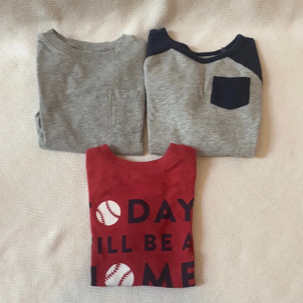CARTER’S, OLD NAVY & JUMPING BEANS BOYS SHIRTS 4T
